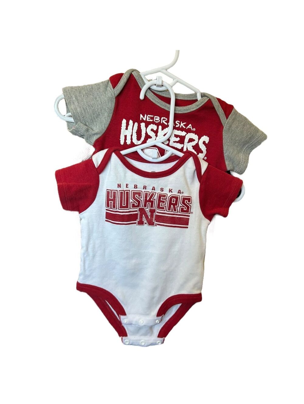 Nebraska onesies 0-3 months